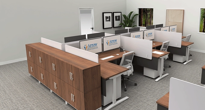 Workspace-Uplift Desk-Arrow-Child-&-Family-Ministries