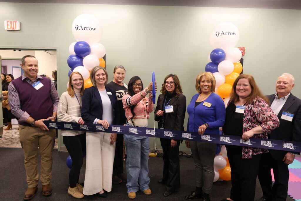 mountain road grand opening ribbon cutting