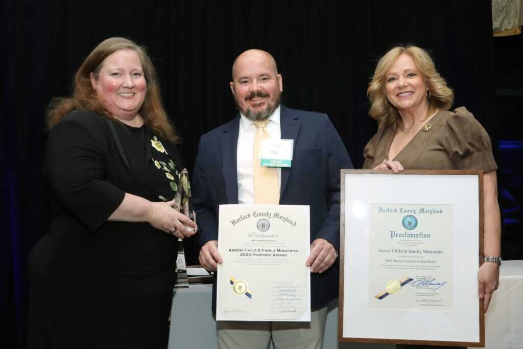 Arrow Accepts Nonprofit of the Year Award