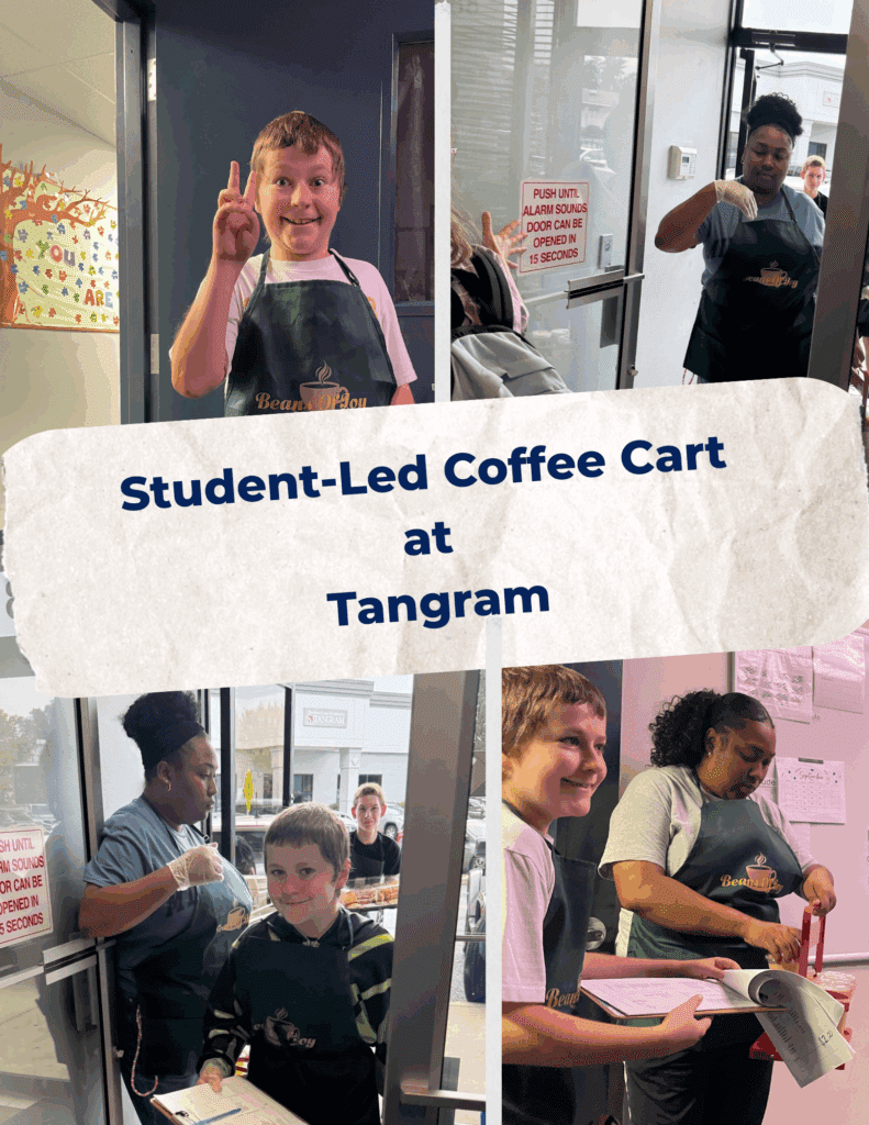 Student Led Coffee Cart Tangram